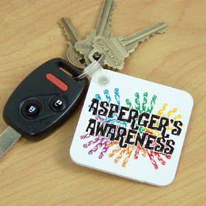 Aspergers Awareness Key Chain Clothing