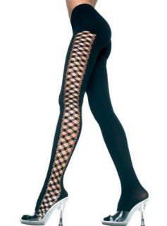 Std Size Black (Up to 510, 175 lbs) Opaque Tights with