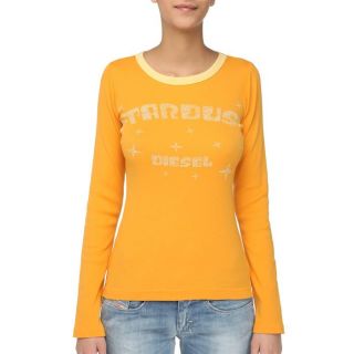 55 DSL T shirt TRIMIX Femme Orange   Achat / Vente T SHIRT 55 DSL T