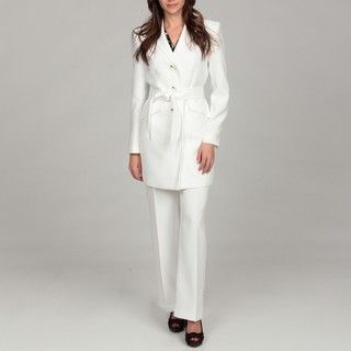 Le Suit Womens Vanilla Ice 2 piece Pant Suit