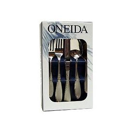 Oneida 20 piece Satin Camber Pattern Flatware Set