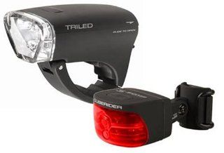 SIGMA TRILED / CUBERIDER Front and Rear Light Set: Sports