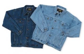 Mens Classic Style Blue Jean Jacket Clothing