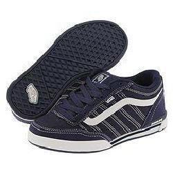 Vans Kids Rowley XL III (Youth/Adult) Navy/White(Size 4.5 Youth, 4.5