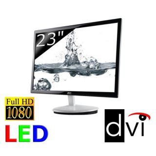 BON ETAT   Ecran LED 23 Full HD   Résolution 1920 x 1080 pixels