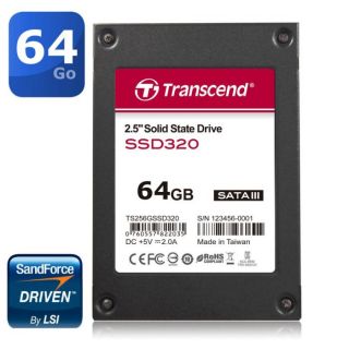 Transcend 64Go SSD2,5 SSD320   Achat / Vente DISQUE DUR SSD Transcend