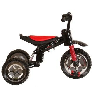 Polaris Dragon 10 inch Tricycle Ride on with Padded Adjustable Seat