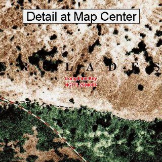 USGS Topographic Quadrangle Map   Long Pine Key, Florida