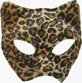 Adult Leopard Cat Costume Mask Clothing