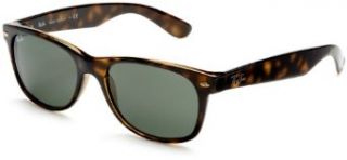 Ray Ban RB2132 New Wayfarer Sunglasses, Tortoise Frame/G