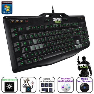 Logitech Gaming Keyboard G105 Call of Duty MW3   Achat / Vente CLAVIER
