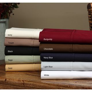 Egyptian Cotton 530 Thread Count Solid Sheet Set