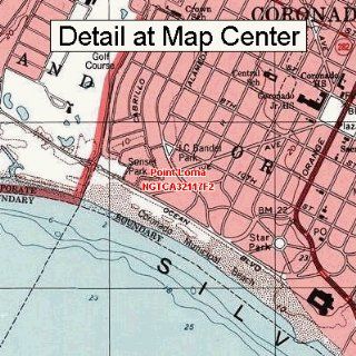 USGS Topographic Quadrangle Map   Point Loma, California