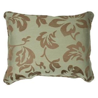 Merritt Mint Corded Outdoor Pillows with Sunbrella Fabric (Set of 2