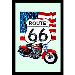 Route 66 Moto orange   Achat / Vente MIROIR   PSYCHE Miroir Route 66