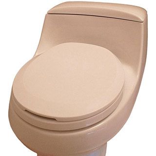 Trimmer Hygenic White Toilet Seat