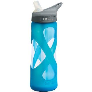 Camelbak Eddy Glass .75 Liter Water Bottle, Aqual: Sports