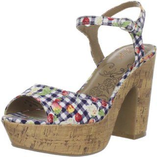 Jellypop Womens Garden Platform Sandal Shoes