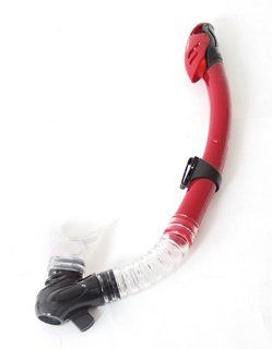Body Glove Dry Whistle Snorkel (Opaque Red) Sports