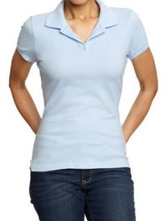Old Navy Womens Pique Polo Shirt: Clothing