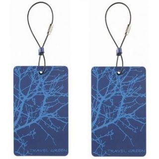 Lewis N. Clark Travel Green 2 Pack Luggage Tags, Blue, One