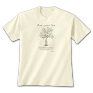 Advice from a Tree ~ Natural T Shirt Clothing