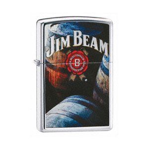 Zippo Jim Beam Barrels & Bung Ltd.  High Polish Chrome