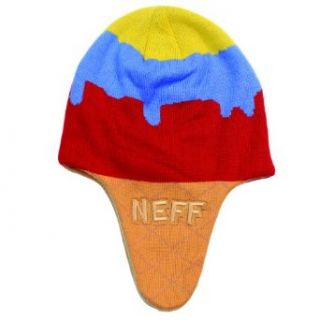 Neff Ice Cream Beanie Primary, One Size: Clothing