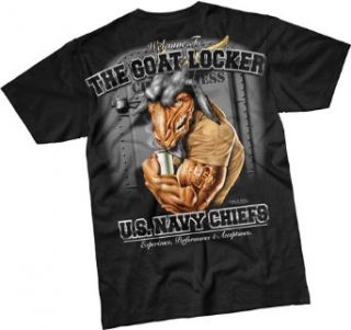 7.62 Design Mens USN Chiefs Goat Locker T Shirt 762 001