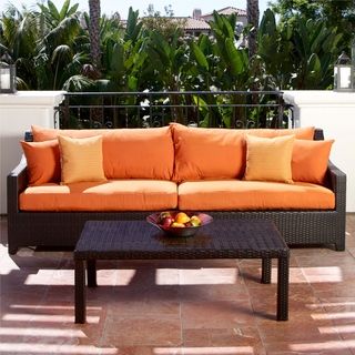 RST Outdoor Tikka Sofa and Coffee Table Set Patio Furniture