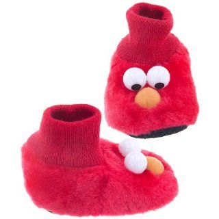 Elmo Infant / Toddler Sock Top Bootie Puppet Slippers   Sz 9/10 Shoes