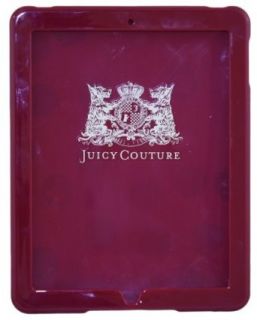 Juicy Couture iPad Case Hard Cover Plum Dotty: Clothing