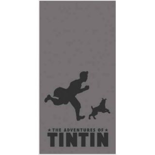 76 cm   LICENCE  modèle 100% officiel Tintin DIMENSIONS  152 x 76