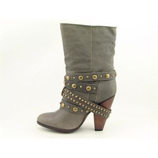 NYLA Womens Sheree Gray Boots (Size 8)
