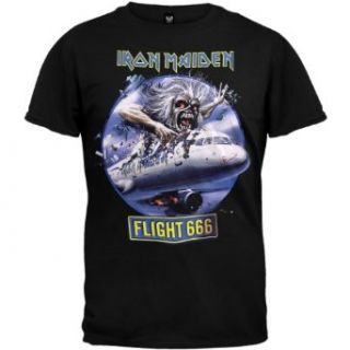 Iron Maiden   Flight 666 T Shirt   Small: Clothing