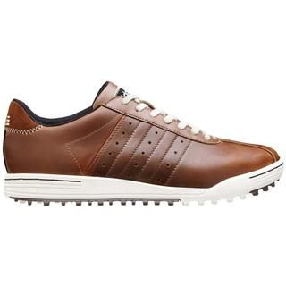 Adidas Mens Adicross Brown Leather Golf Shoes