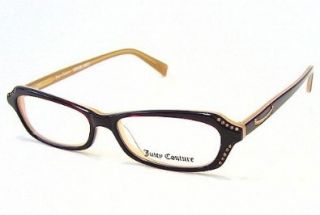  JUICY COUTURE Bling Eyeglasses Burgundy 01S7 Optical Frames Shoes