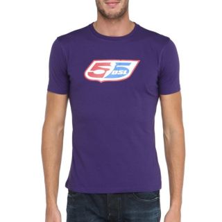 55DSL By Diesel T Shirt Classique Homme Violet   Achat / Vente T SHIRT