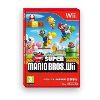 NEW SUPER MARIO BROS / JEU CONSOLE NINTENDO Wii   Achat / Vente WII