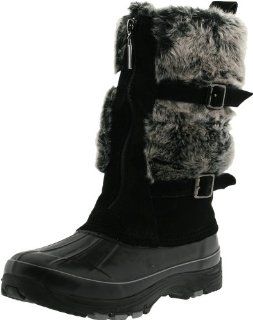 Khombu Womens Arctic Zip Boot Shoes