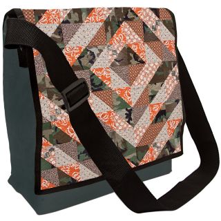 Camo Quilt Eco Messenger Bag