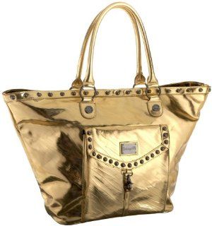 Betseyville Stripe Me Up Large Tote,Gold,one size Shoes