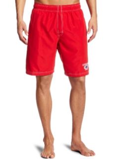 Speedo Mens Lifeguard Polyester Microfiber Solid Volley