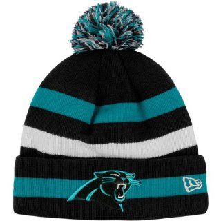 Youth New Era Carolina Panthers On Field Sport Knit Hat