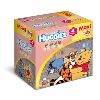 HUGGIES Natural Fit Maxi Box Disney T4   Achat / Vente COUCHE   LANGE