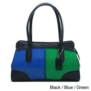 Dasein Retro Colorblock Shoulder Bag