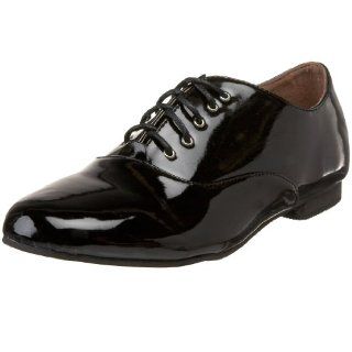 Miss Me Womens Rae 4 Oxford,Black,6.5 M US Shoes