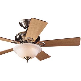 Hunter 44 inch Brushed Nickel Ceiling Fan with Light (Refurbished