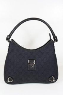 Gucci Handbags Black Fabric and Leather 268637 Clothing