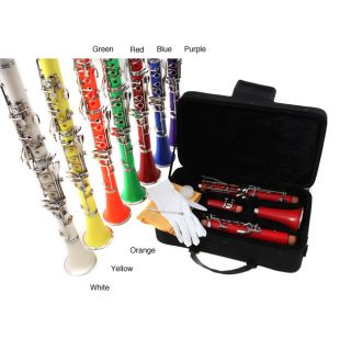105 Music Elite Series Bb Wooden Clarinet with Deluxe Carrying Case